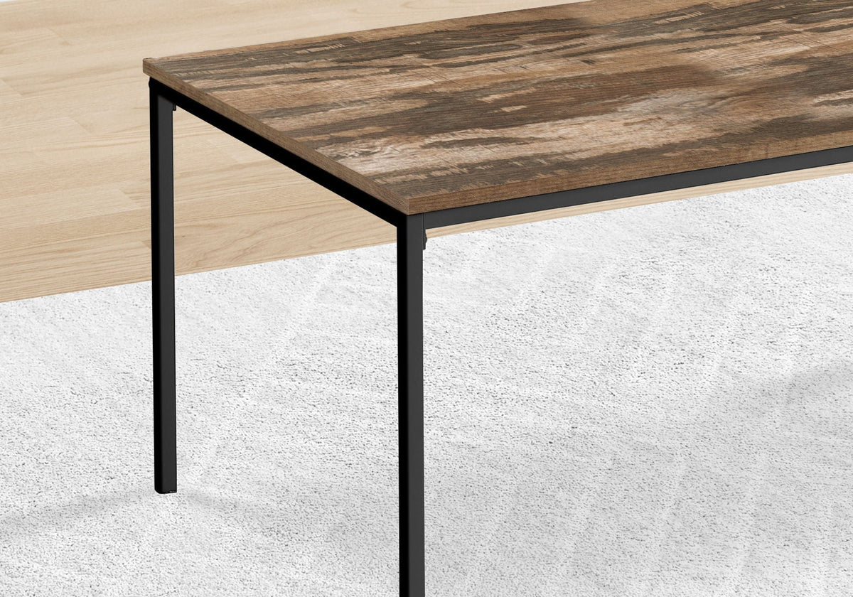 Contemporary 3-Piece Table Set with Metal Frame - Multiple Colors
