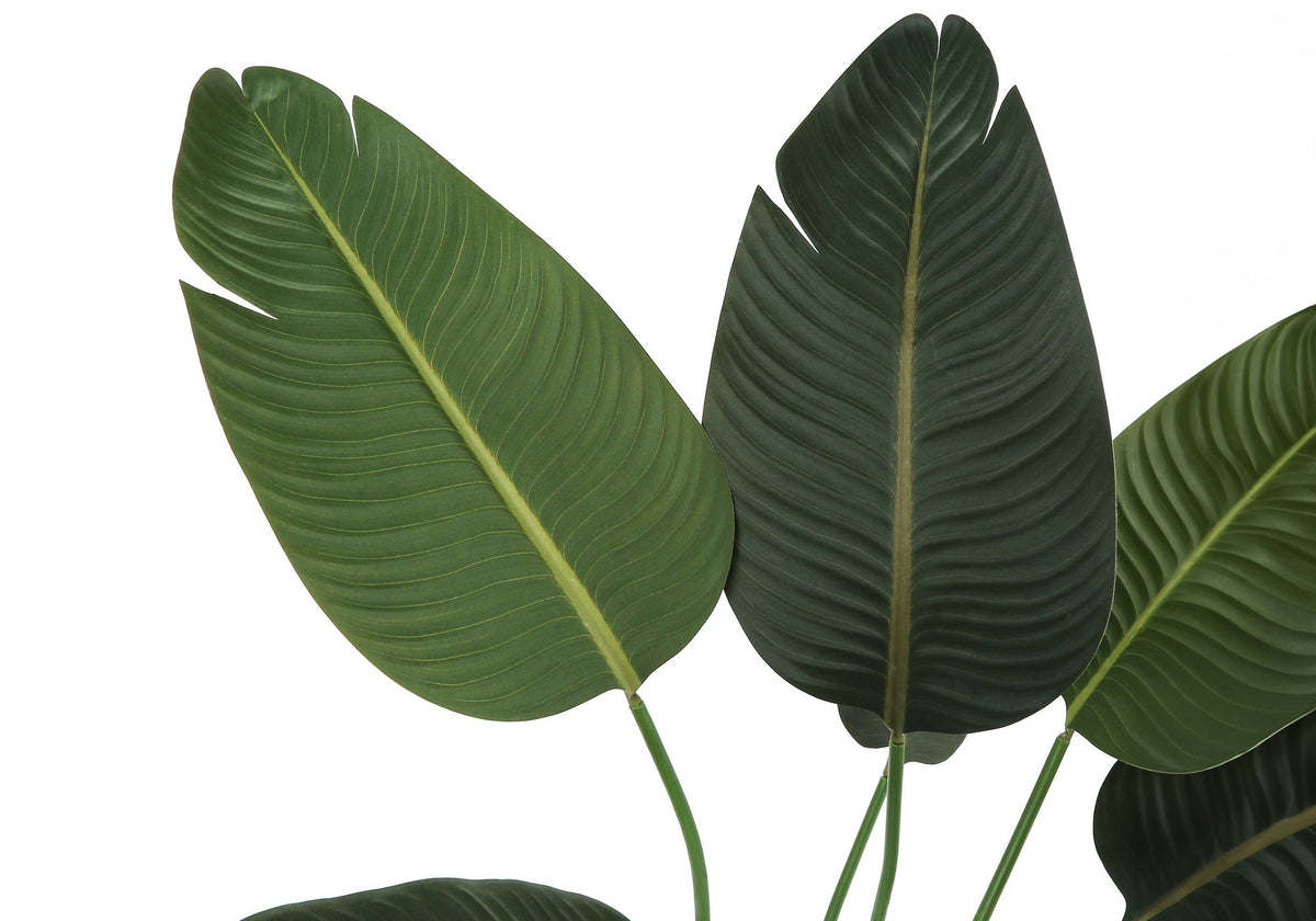 44" Tall Artificial Bird of Paradise Tree with Adjustable Leaves - Green