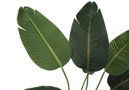44" Tall Artificial Bird of Paradise Tree with Adjustable Leaves - Green
