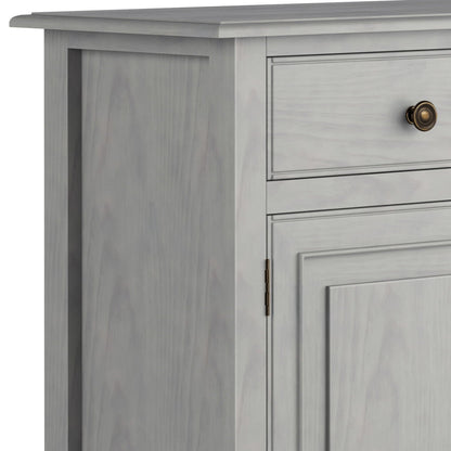 Connaught Handcrafted Entryway Storage Cabinet with Adjustable Shelves - Multiple Colors