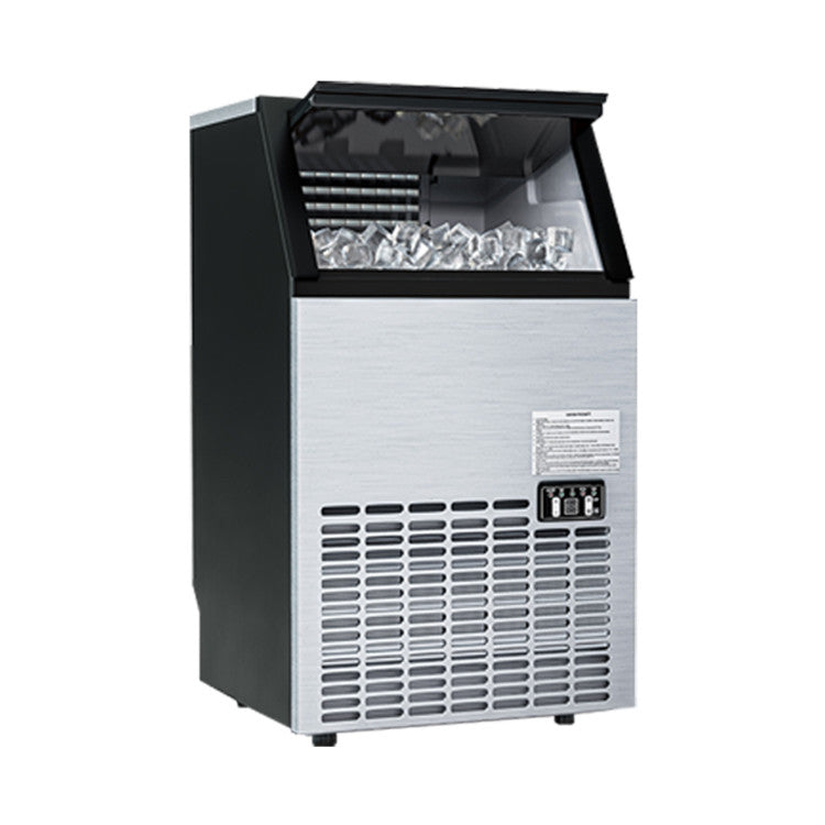 Compact Stainless Steel Ice Maker