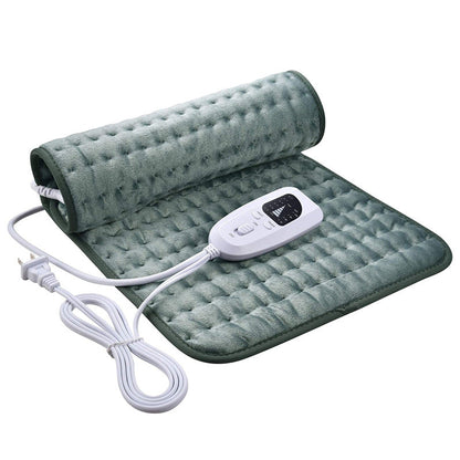 Heating pad single person draped warm blanket