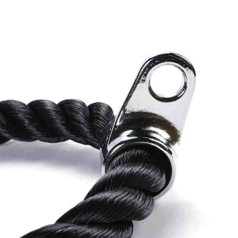 Triceps trainer biceps pull rope single double-headed rope down pull rope gantry fitness down pressure rope