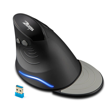 Master F17 Vertical Mouse Ergonomic Worm Anti Mouse Hand Laptop Desktop Wireless Mouse