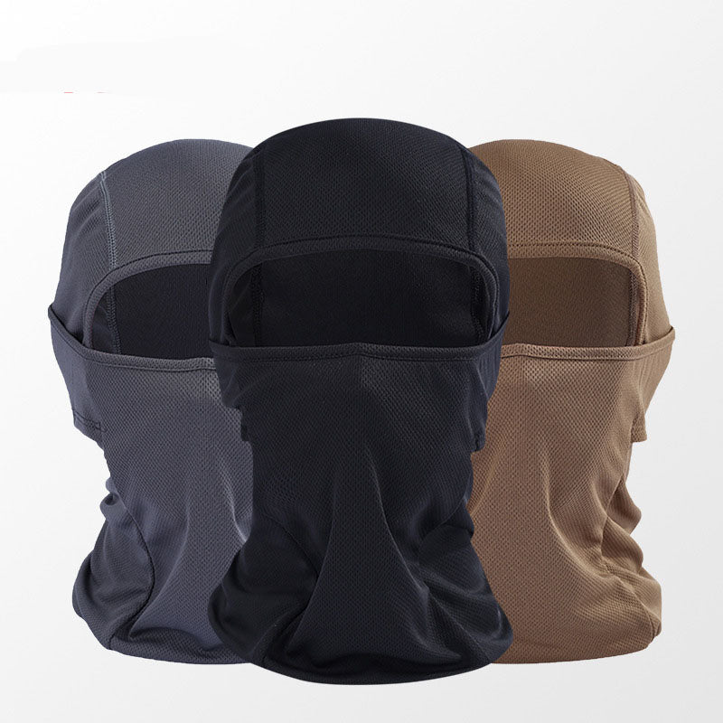 Motorcycle Riding Headgear Outdoor Bicycle Helmet Liner Balaclava Sunscreen Mask