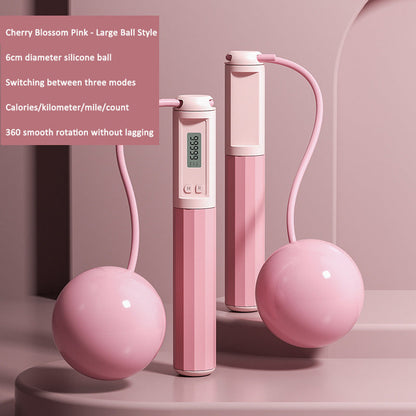 Intelligent adjustable sports skipping rope