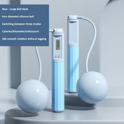 Intelligent adjustable sports skipping rope