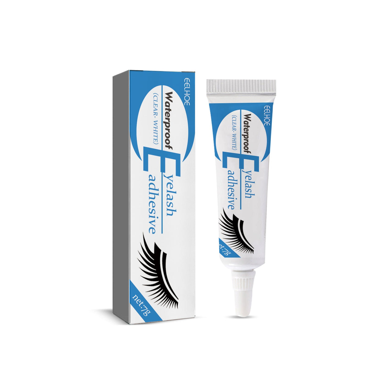 EELHOE False Eyelash Glue, Lightweight Self-Adhesive False Eyelash Glue Gentle And Non-Irritating
