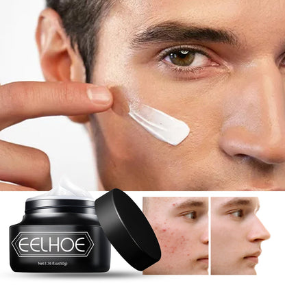 EELHOE Men's Light Cream, Refreshing Non-Greasy Concealer Blot BrighTening Skin Tone Invisible Pore Lazy Cream