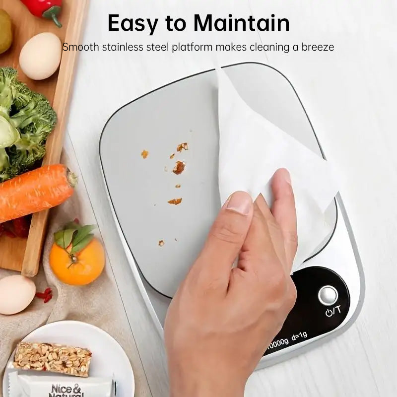 High-Precision Kitchen Scale: 10kg (for Food Baking/Jewelry), LCD, Multi-Function