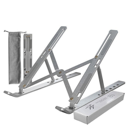 Notebook Stand Foldable Portable Base Cooling Pad High Bracket Aluminum Alloy Desktop Stable Computer Holder