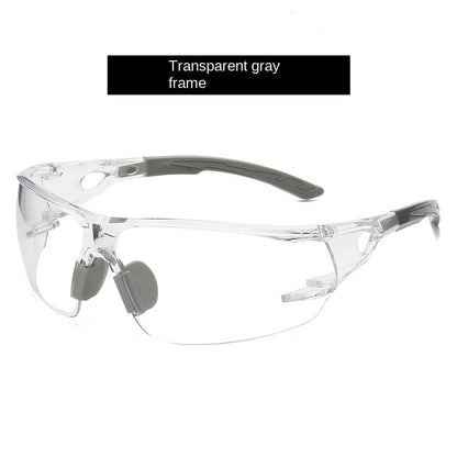 Professional Cycling Protective Glasses Frameless Integrated Safety Goggles Windproof