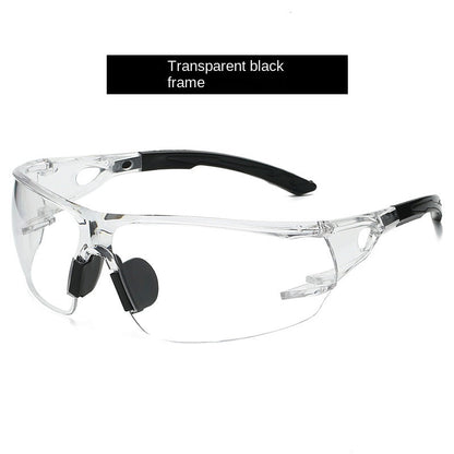 Professional Cycling Protective Glasses Frameless Integrated Safety Goggles Windproof