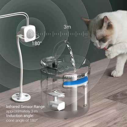 Pet Water Dispenser Automatic Circulation Intelligent Constant Temperature Electric Mute Water Dispenser Pet Supplies Accessory