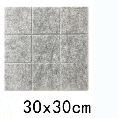 Felt Sound-Absorbing Board Wall Decoration Creative Jiugongge Felt Wall Stickers DIY Puzzle Background Photo Wall Message Board
