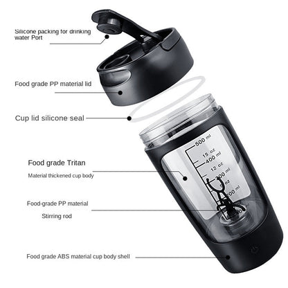 Fully automatic electric shaking cup large capacity mixing cup rechargeable model