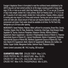 Evanger's Complements Grain Free All Life Stages Vegetarian Dinner Wet Dog & Cat Can (12.5oz)