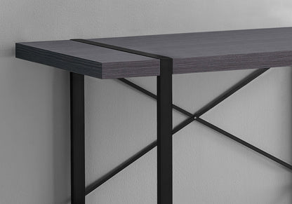 Industrial Design Computer Desk with Metal Frame - Multiple Colors