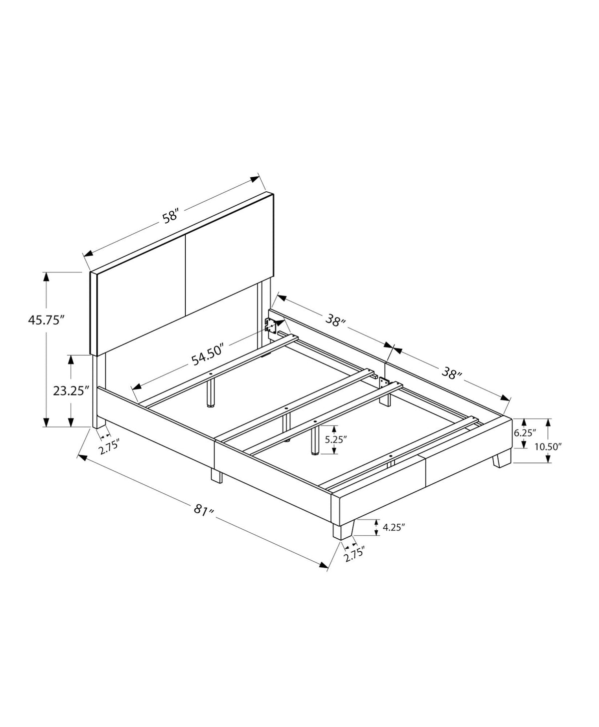 Transitional Upholstered Storage Bed with Low-Profile Design - Multiple Colors