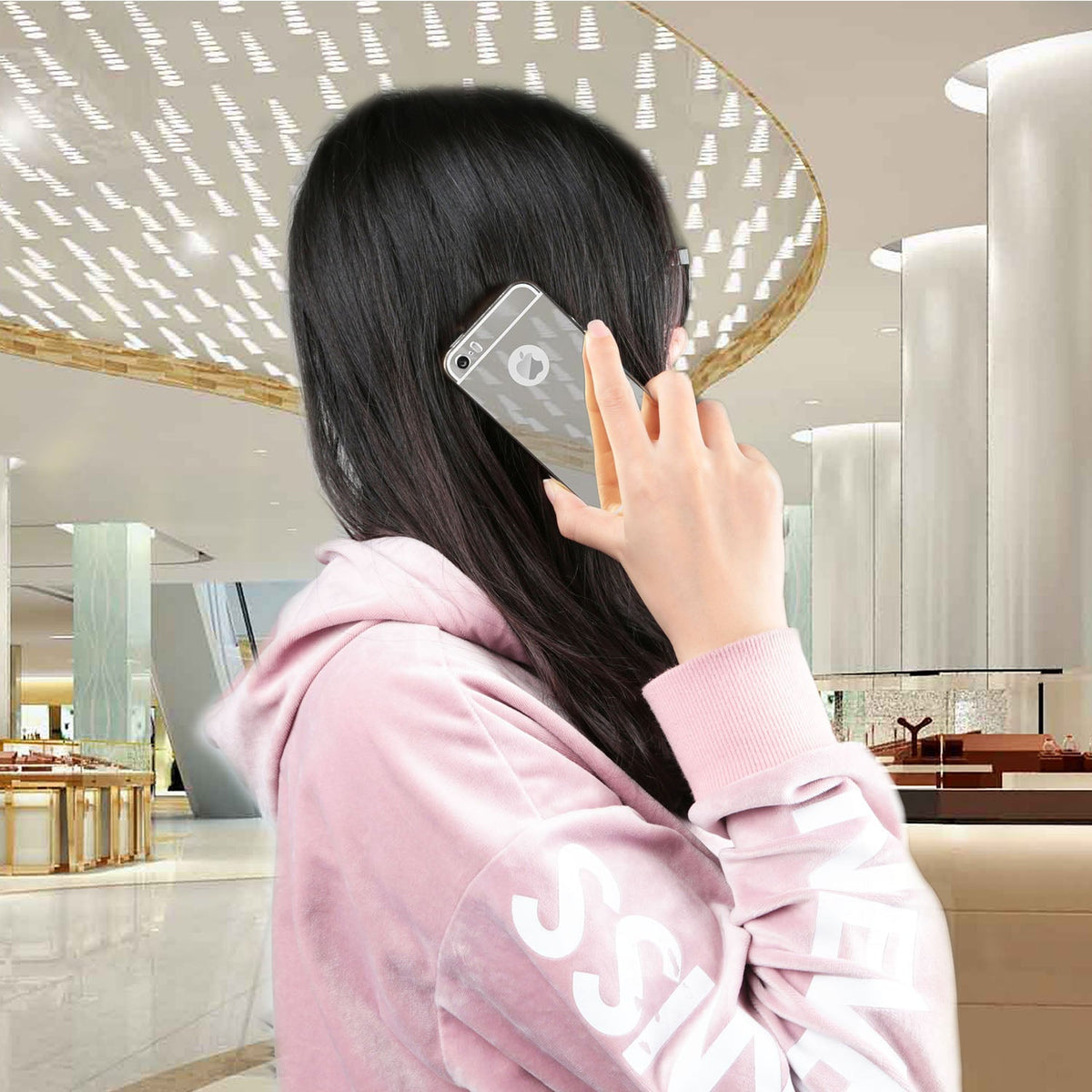 Slim Shock-resistant Mirror Case For iPhone 5/5s