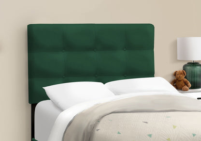 Transitional Upholstered Bed Frame with Tufted Fabric - Multiple Colors