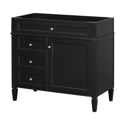 Bathroom Vanity with 2 Drawers and Tip-Out Storage - Multiple Colors