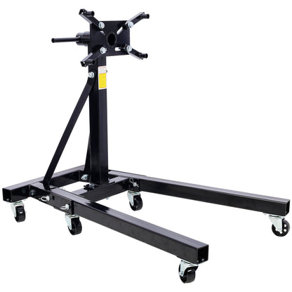 Folding Engine Stand with 360 Degree Adjustable Head - Yellow or Black