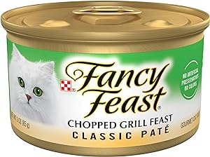 Fancy Feast Chopped Grill Feast Classic Pate Wet Cat Food (3oz)