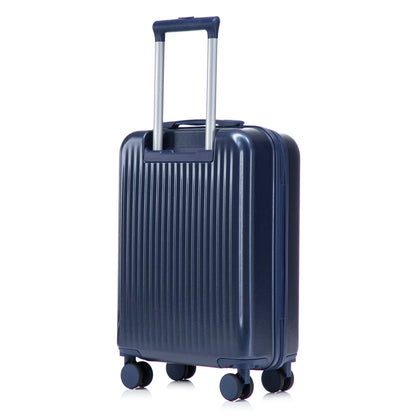 ABS Spinner Luggage Set with Combination Lock - Navy