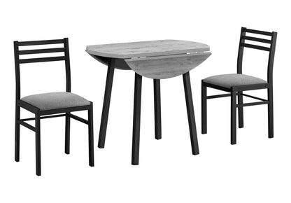 3 Pieces Dining Table Set - Contemporary & Modern