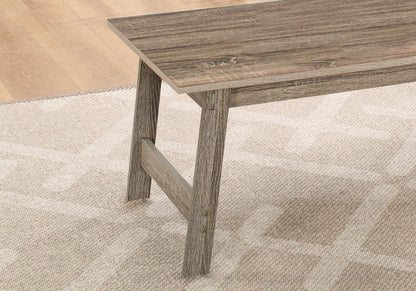 Wood Table Set of 3 with Coffee Table and End Tables - Multiple Colors