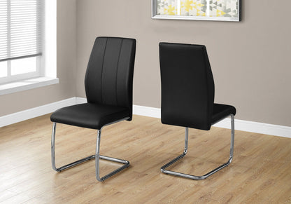 Contemporary Upholstered Dining Chair Set of 2