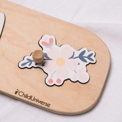 Personalized Name Puzzle with Butterfly