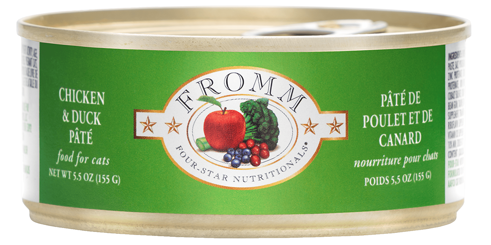Fromm 4 Star Chicken and Duck Cat Pate (5.5oz)