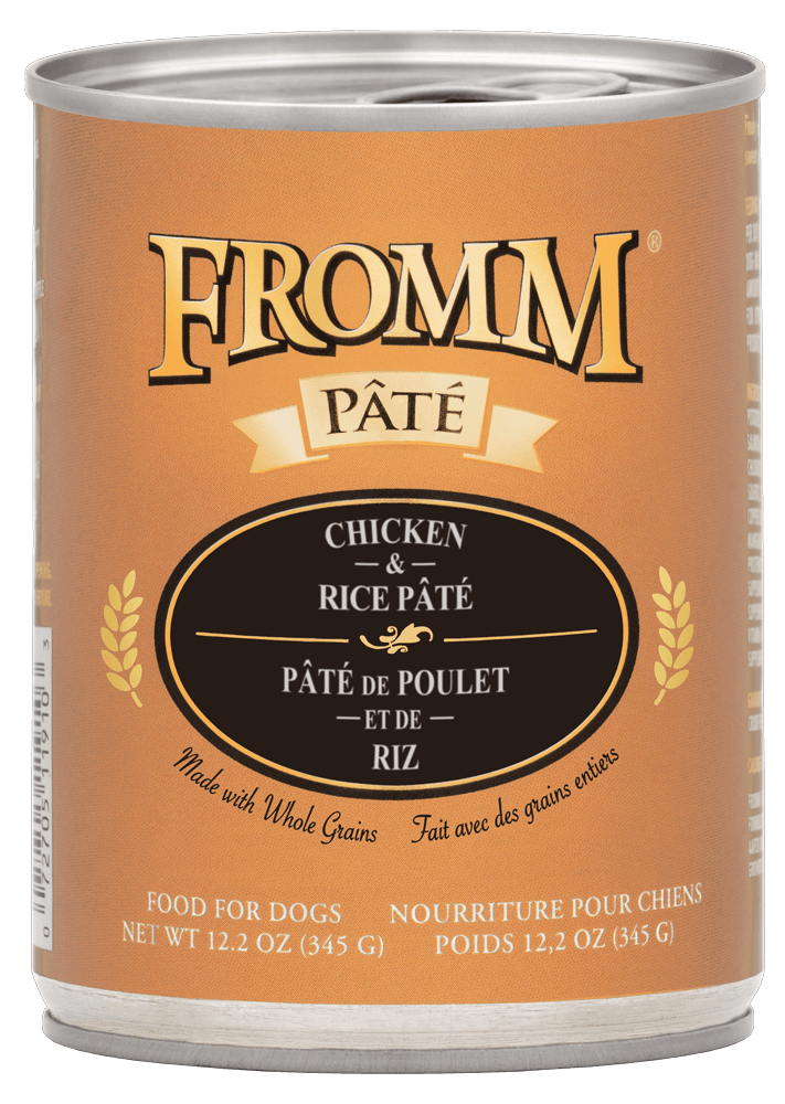 Fromm All Life Stages Chicken & Rice Pate Wet Dog Can (12.2oz)