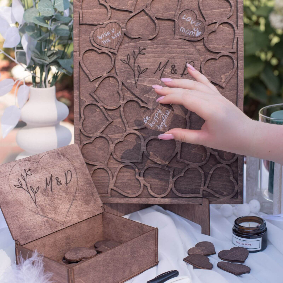 Alternative Wedding Guest Book Rectangle