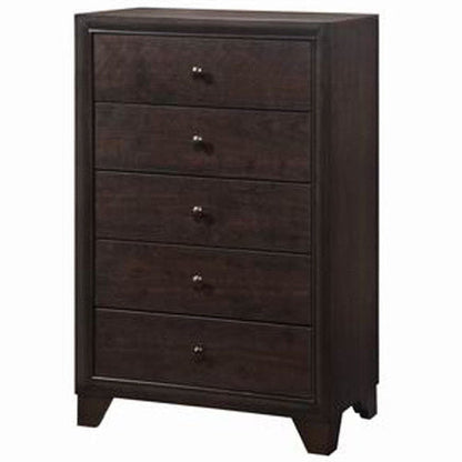 Home 5 Drawers Chest Dresser Storage Cabinet