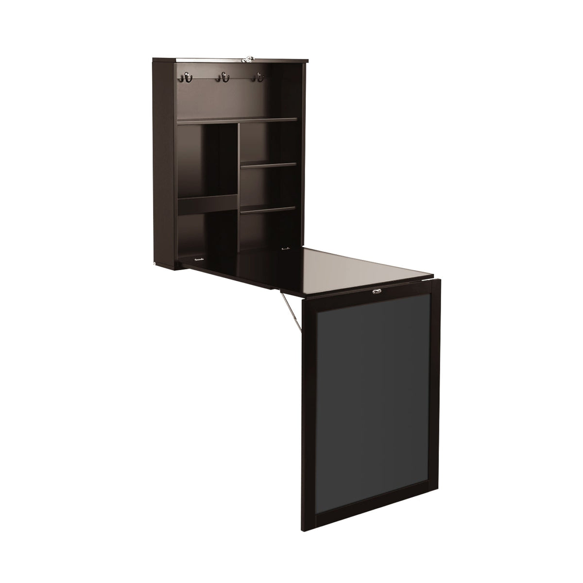 Convertible Wall Mounted Table with A Chalkboard