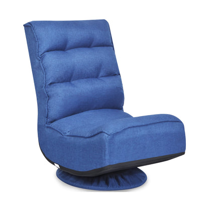 5-Position Folding Floor Gaming Chair