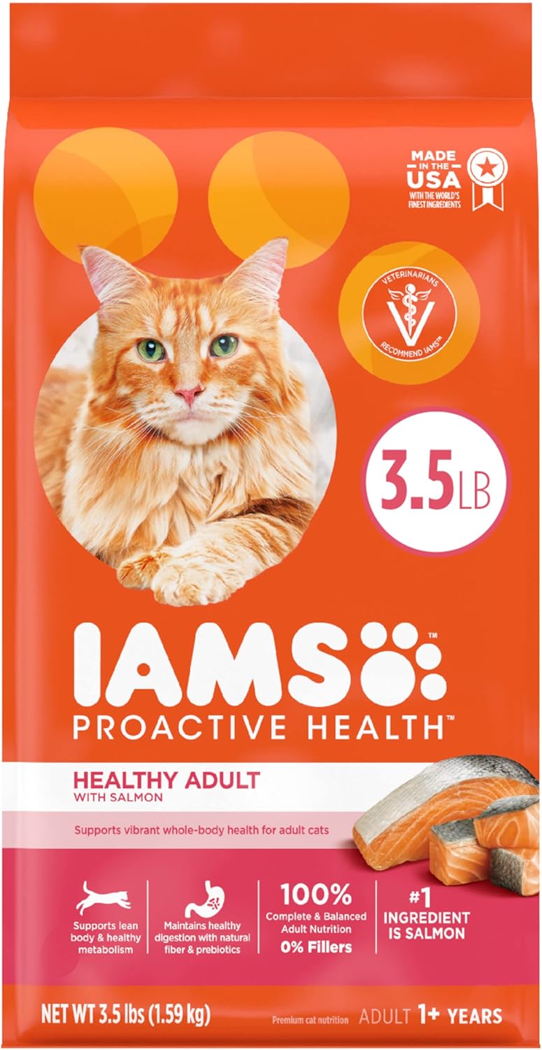 Iams Proactive Health Salmon & Tuna Dry Cat Food
