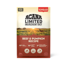 Acana Adult Beef and Pumpkin Singles Limited Ingredient Diet Dog Food