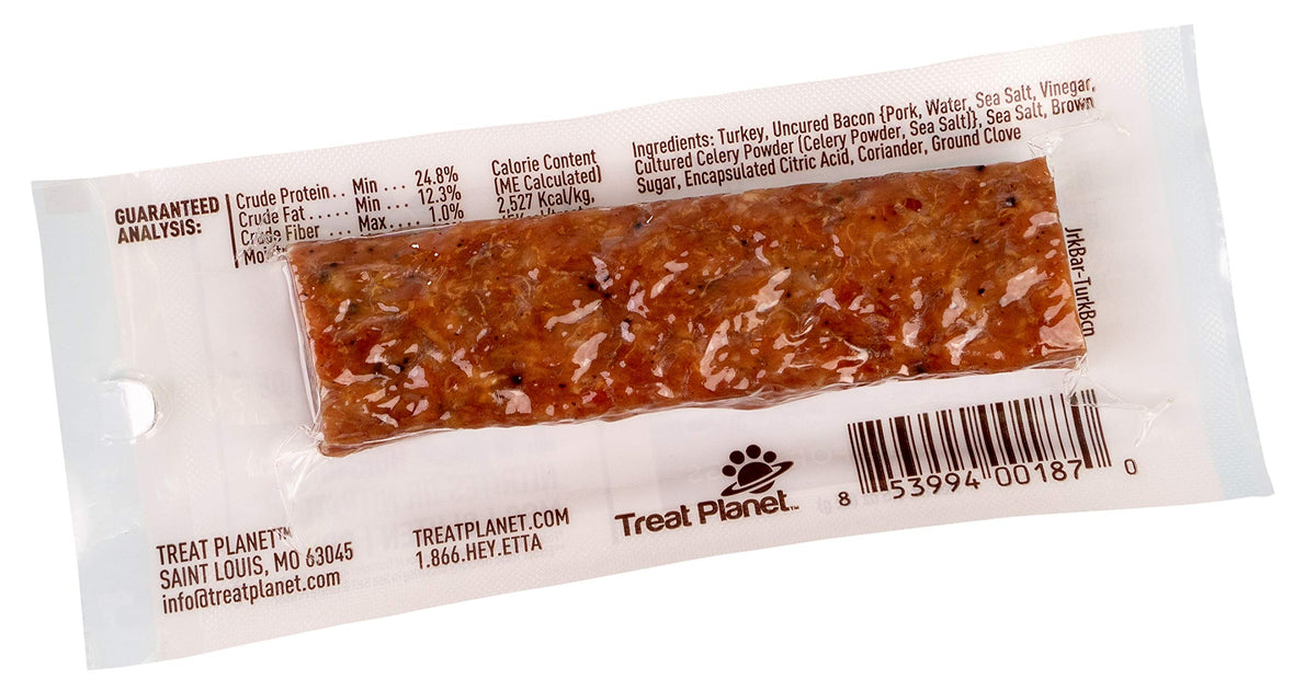 Etta Says Snack Bar Turkey and Bacon Dog Treat (1.5oz)