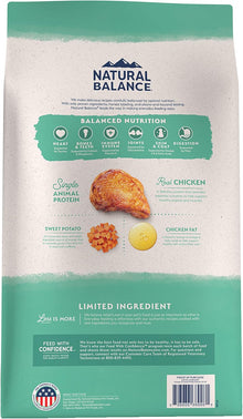 Natural Balance Limited Ingredient Chicken & Sweet Potato Dry Dog Food