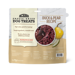 Acana Freeze Dried Duck and Pear Dog Treats (3.25oz)