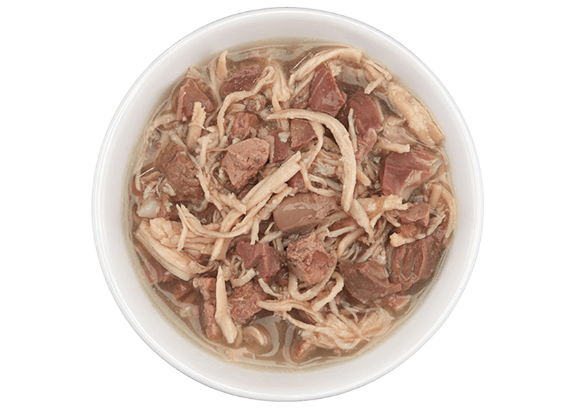 Tikicat Adult After Dark Chicken and Beef in Broth (2.8oz)