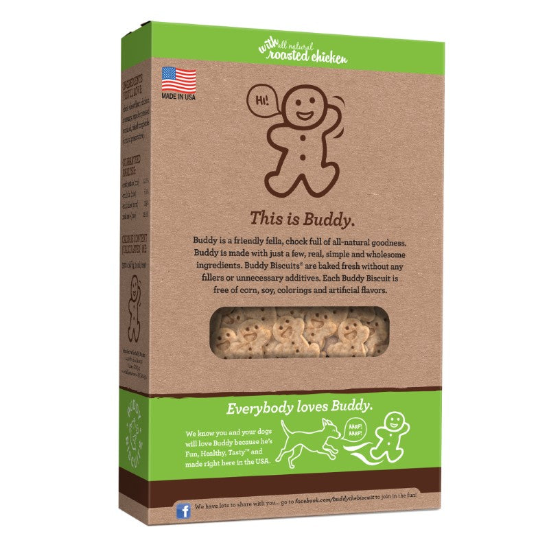 Buddy Biscuits Crunchy Teeny Chicken Dog Treats (8oz)