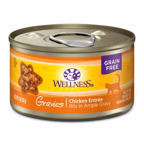 Wellness Complete Health Adult Gravies Chicken  Entree Wet Cat Food (5.5oz)