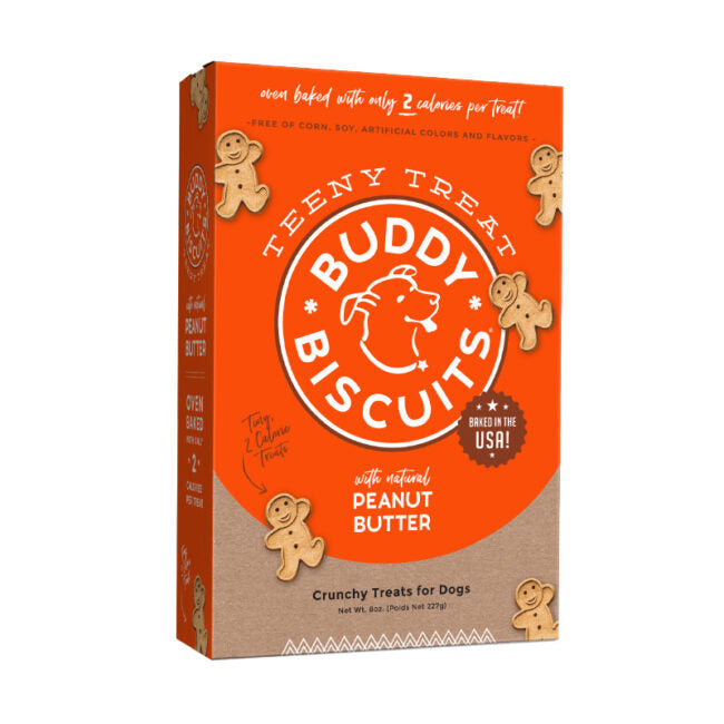 Buddy Biscuits Crunchy Teeny Treats Peanut Butter (8oz)