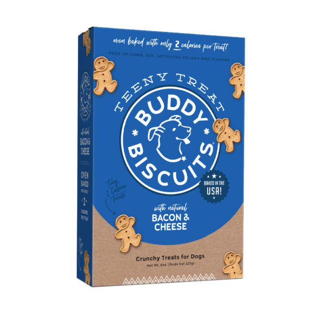 Buddy Biscuits Crunchy Teeny Treats Bacon and Cheese (8oz)