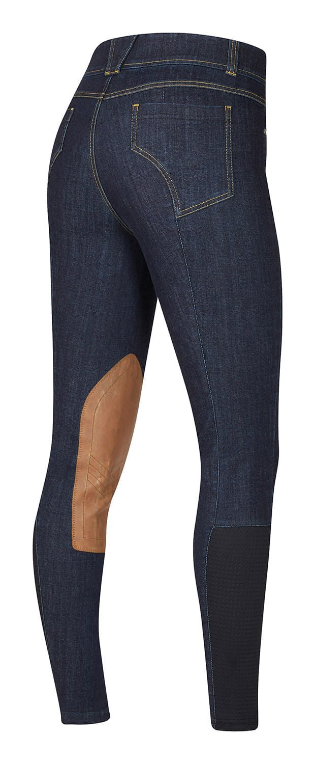 Kerrits Women's Stretch Denim Knee Patch Riding Breeches